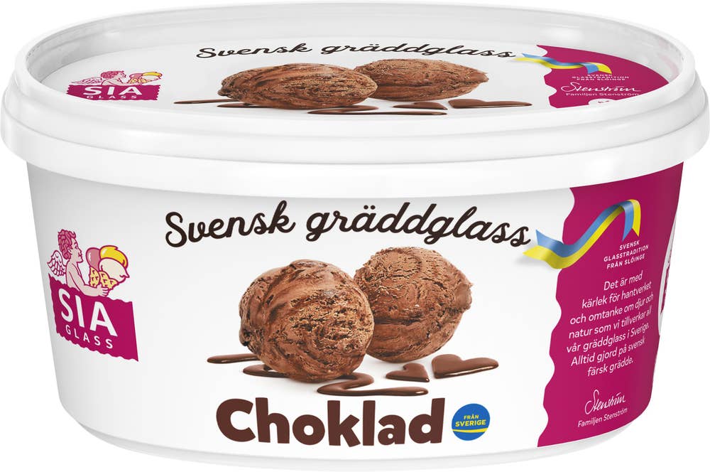 SIA Glass Gräddglass Choklad