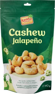 Exotic Snacks Cashew Jalapeño