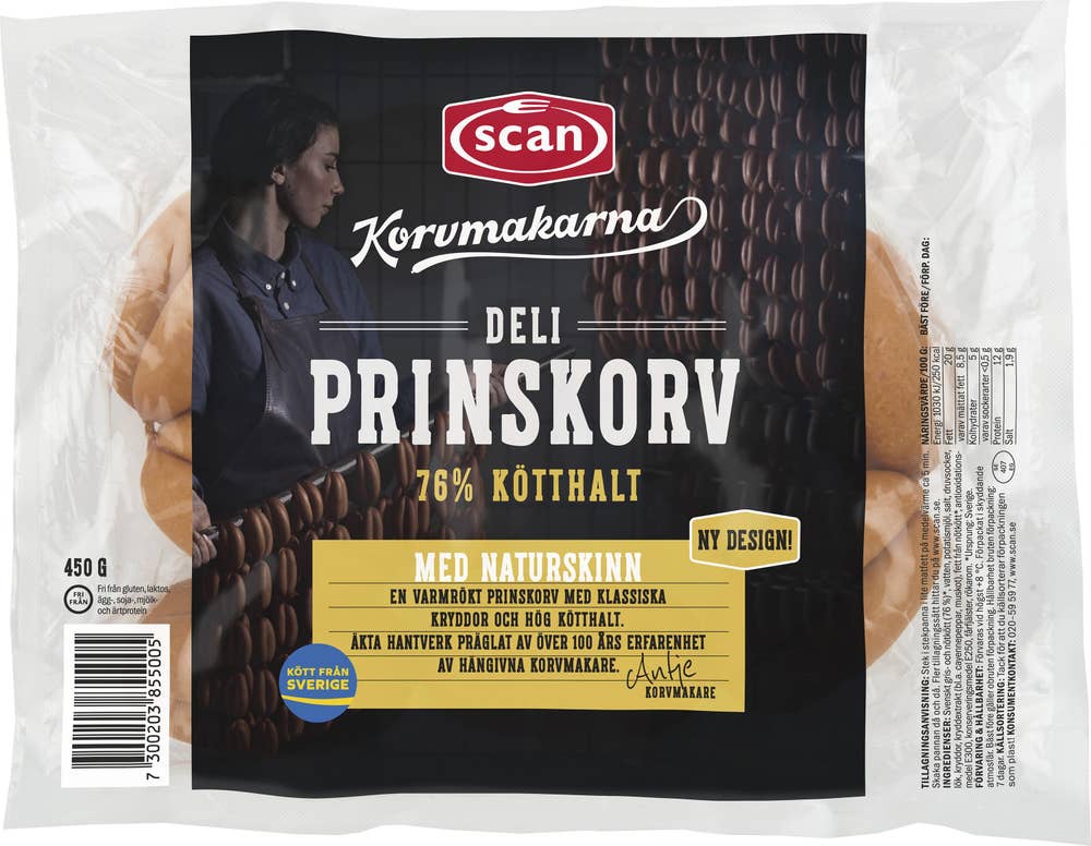 Scan Deli Prinskorv