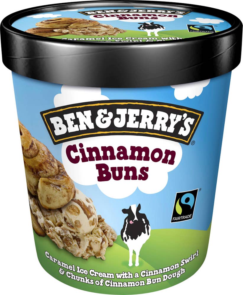 Ben & Jerrys Cinnamon Buns Ben & Jerry's