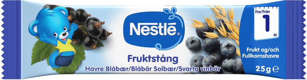 Nestlé Fruktstång Blåbär 12M