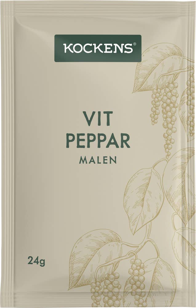 Kockens Vitpeppar Malen