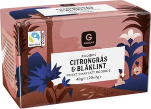 Garant Te Rooibos Citrongräs & Blåklint