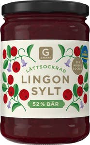 Garant Lingonsylt Lättsockrad