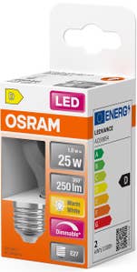 Osram LED Klot E27 250lm (25W) Klar Dimbar