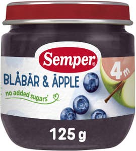Semper Blåbär & Äpple 4M