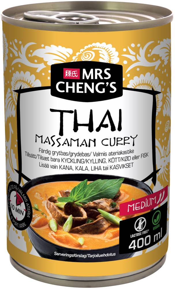 Mrs Chengs Massaman Curry Medium Mrs Chengs