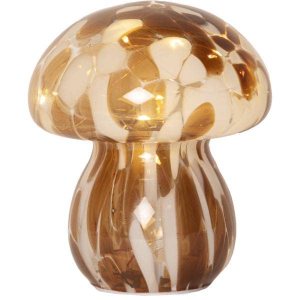 Star Trading Glasdekoration Funghi 13x15cm