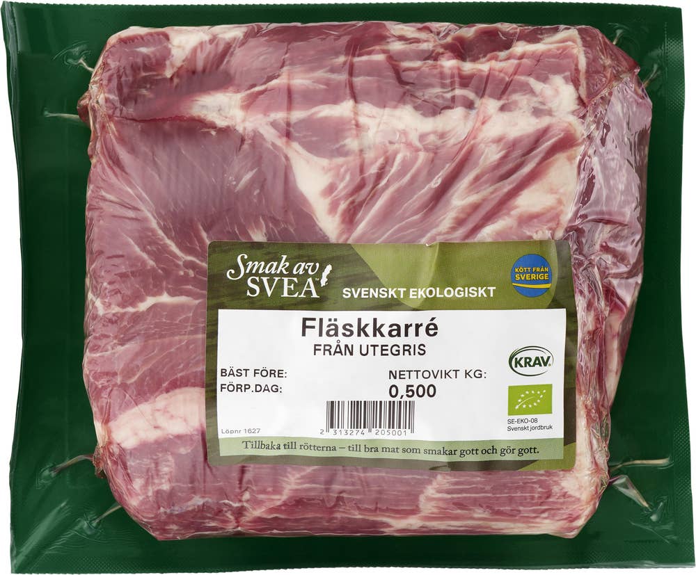 Smak av SVEA Fläskkarré KRAV