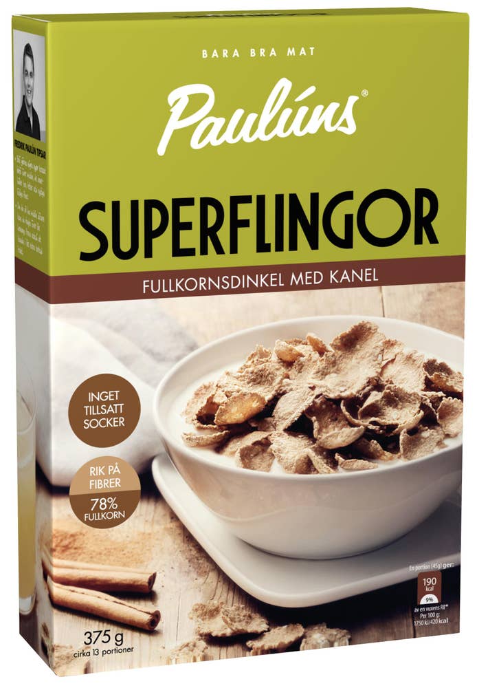 Paulúns Dinkelflingor Kanel Pauluns