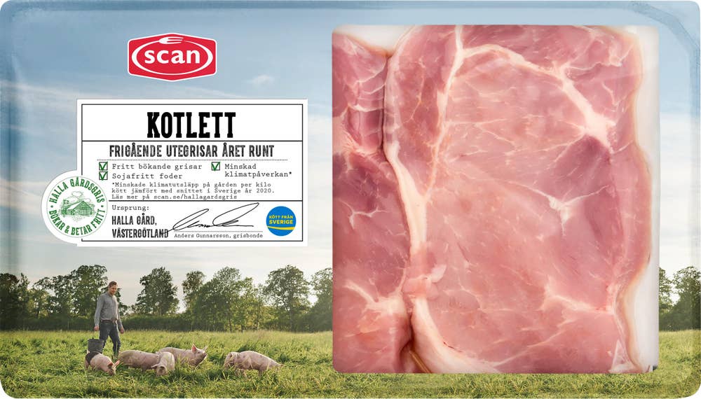 Scan Kotlett av Hållbarhetsgris 2-p