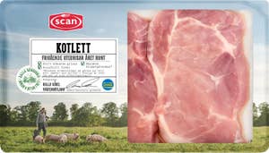 Scan Kotlett av Hållbarhetsgris 2-p