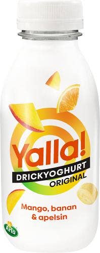 Yoggi® Drickyoghurt Mango, Banan & Apelsin 0,5%