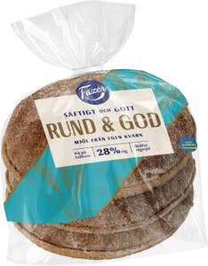 Fazer Rågbröd Rund & God