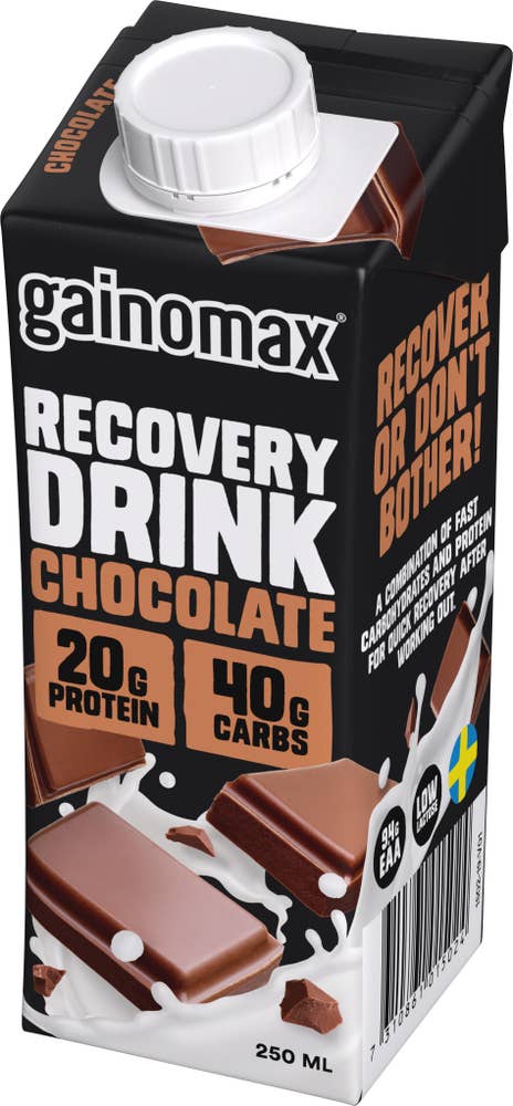 Gainomax Recovery Chocolate 250ml Gainomax