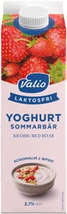 Valio Yoghurt Sommarbär Laktosfri 2,1%