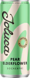 Joluca Energidryck Pear Elderflower Sockerfri