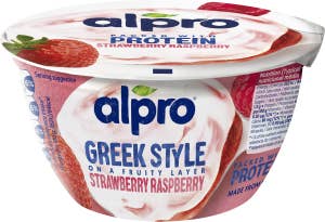 Alpro Soygurt Greek Style Jordgubb & Hallon