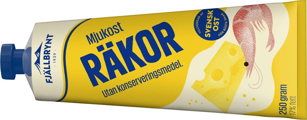 Fjällbrynt Räkost 17%