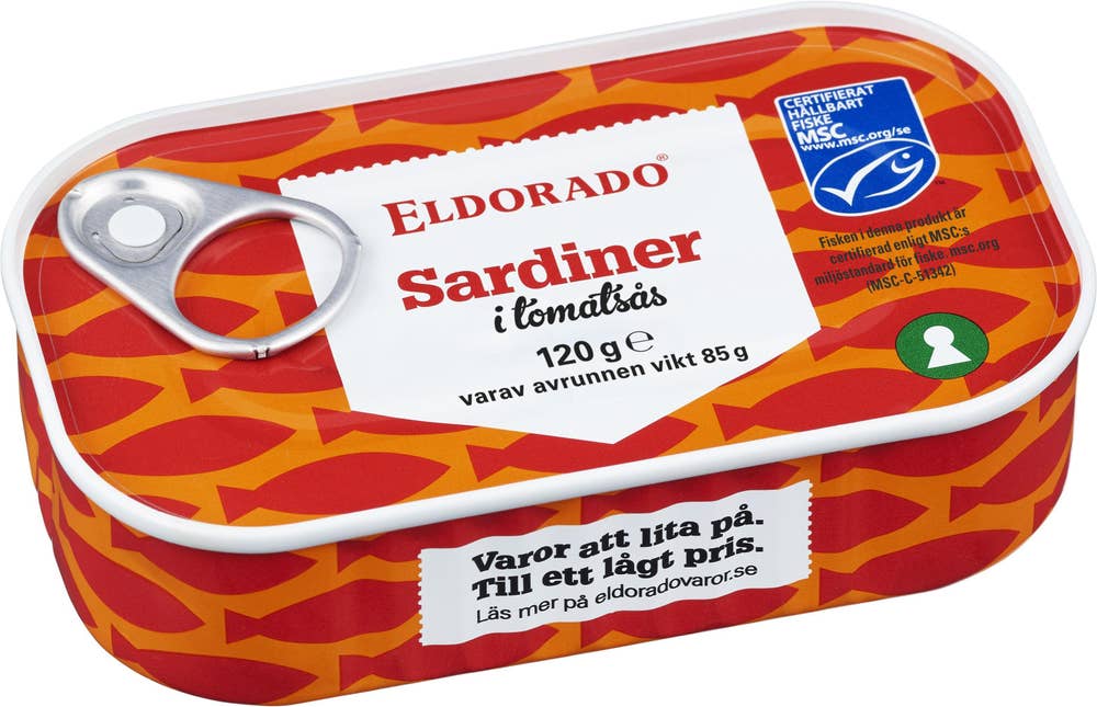 Eldorado Sardiner i Tomatsås MSC