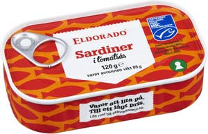 Eldorado Sardiner i Tomatsås MSC