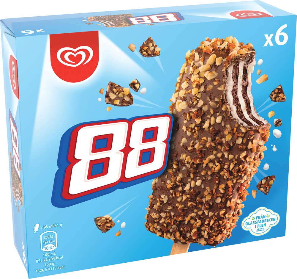 88:an Glasspinnar 88:an