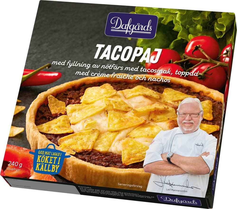 Dafgårds Tacopaj Fryst