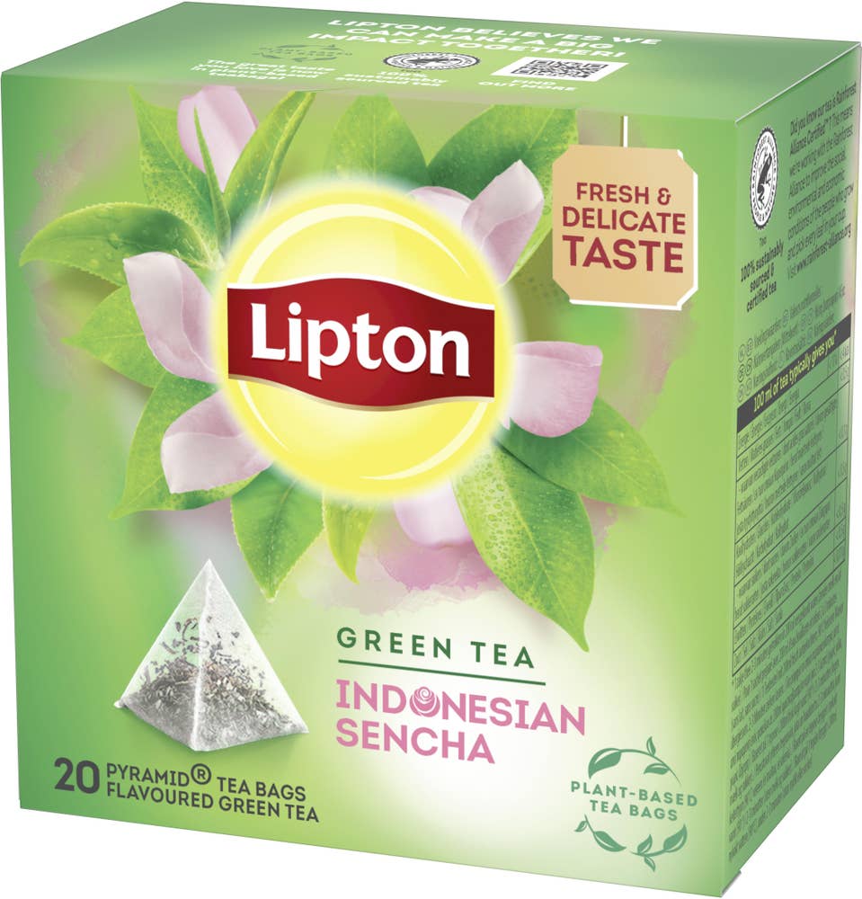 Lipton Grönt Te Sencha Pyramidte 20-p Lipton