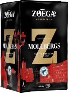 ZOÉGAS Mollbergs Blandning Bryggkaffe Mörkrost