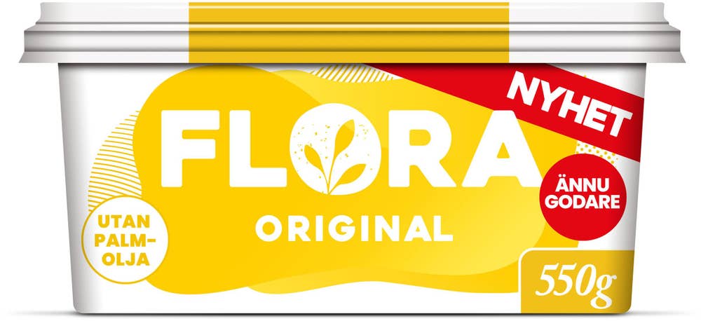 Flora Margarin Original 75% Växtbaserad