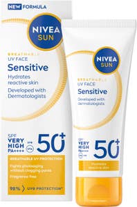 NIVEA Sun Solskydd Face Sensitive SPF50+