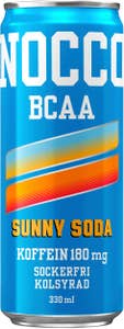 Nocco Energidryck BCAA Sunny Soda Sockerfri