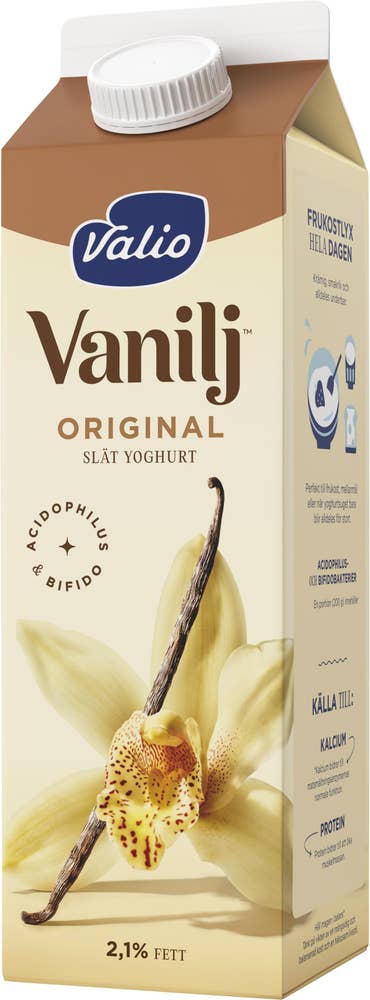 Valio Yoghurt Vanilj Original 2,1%