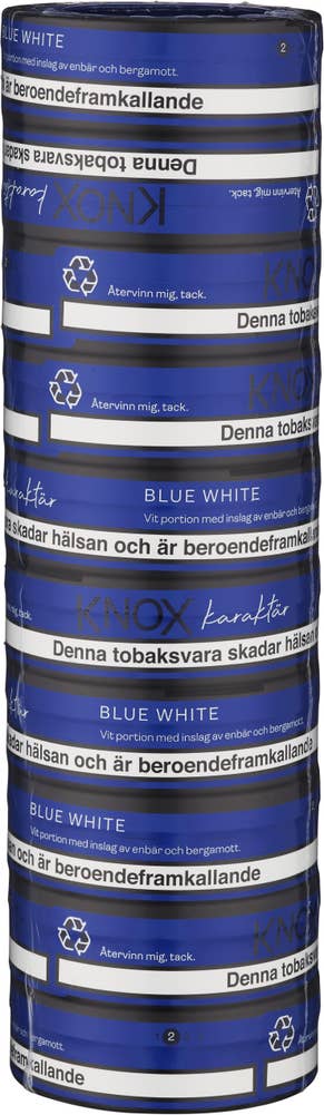 Knox Blue White Stock