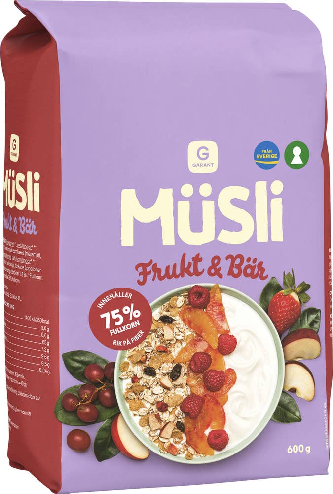 Garant Müsli Frukt & Bär