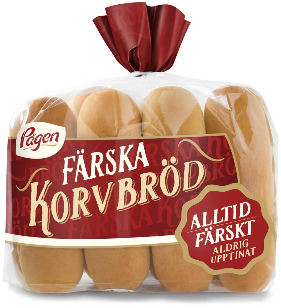 Pågen Korvbröd Färska 8-p