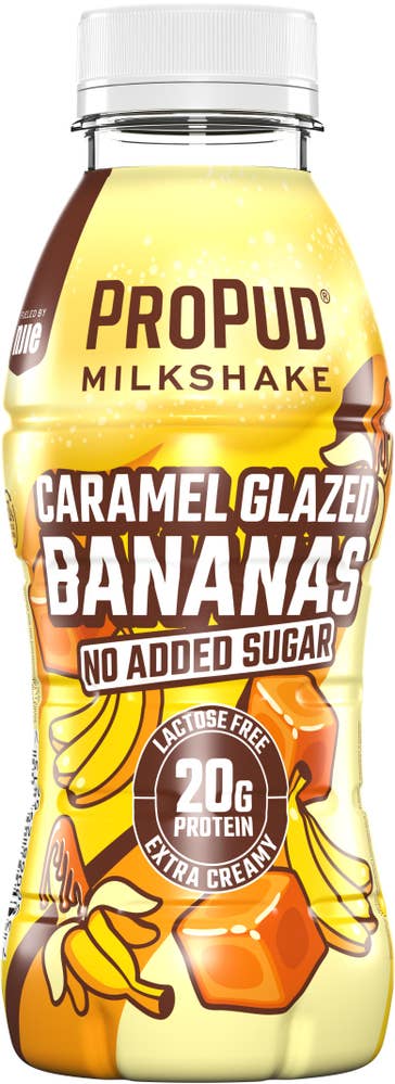 PROPUD Proteinmilkshake Caramel Glazed Bananas