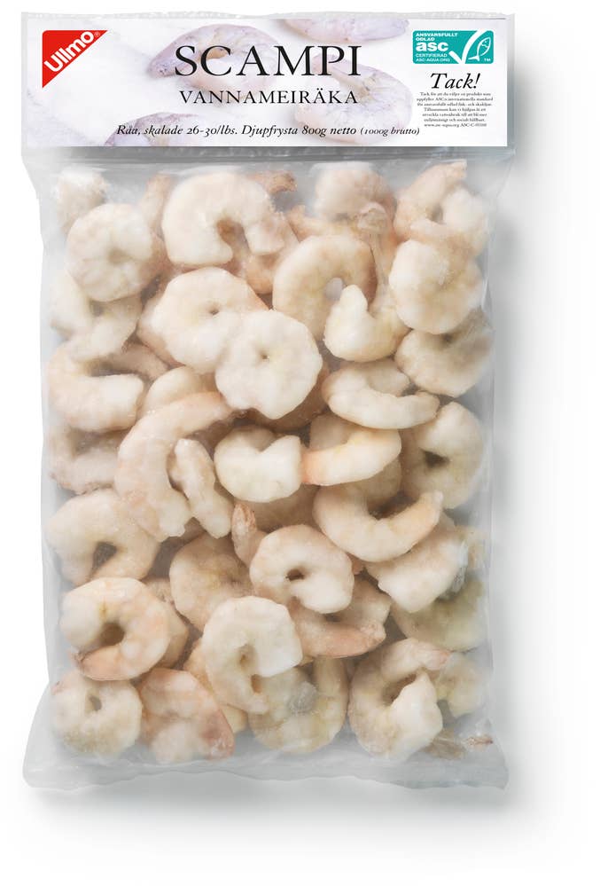 Ullmo Scampi Rå Fryst ASC