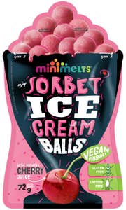 Minimelts Sorbetkulor Körsbär