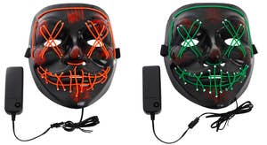 Hedlundgruppen LED Mask Orange/Grön 21cm