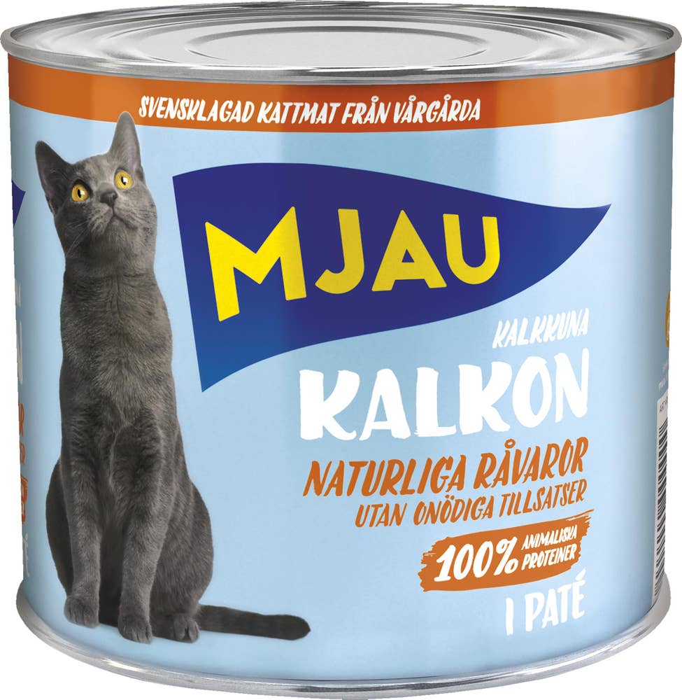 Mjau Våtfoder Kalkon Mjau