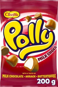 Cloetta Polly Mjölkchoklad Röd