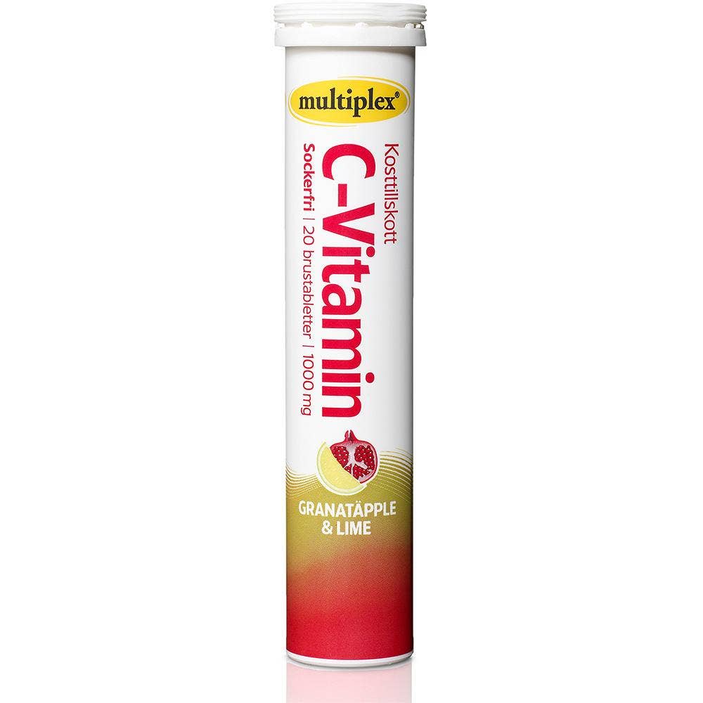 MULTIPLEX C-Vitamin Granatäp 20-p Multiplex