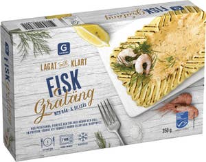 Garant Fiskgratäng Räkor & Dill Fryst MSC