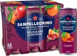 San Pellegrino Melograno & Arancia 6x33cl