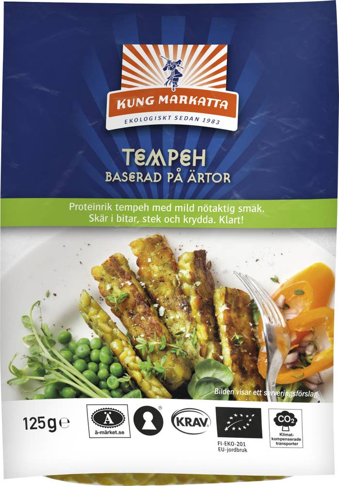 Kung Markatta Tempeh Ärta EKO/KRAV Kung Markatta