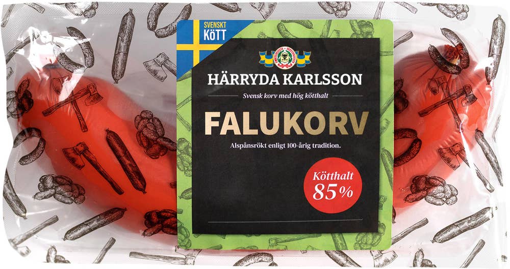 Härryda Karlsson Falukorv 500g Härryda Karlsson