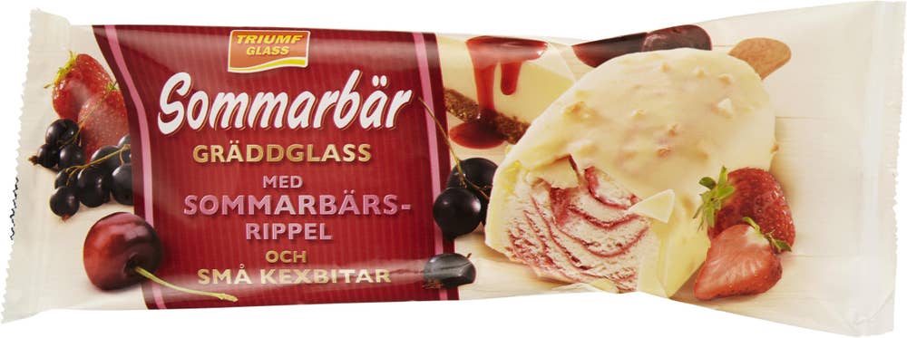 Ej sorterad Glass Royal Sommarbär st Diplom-Is