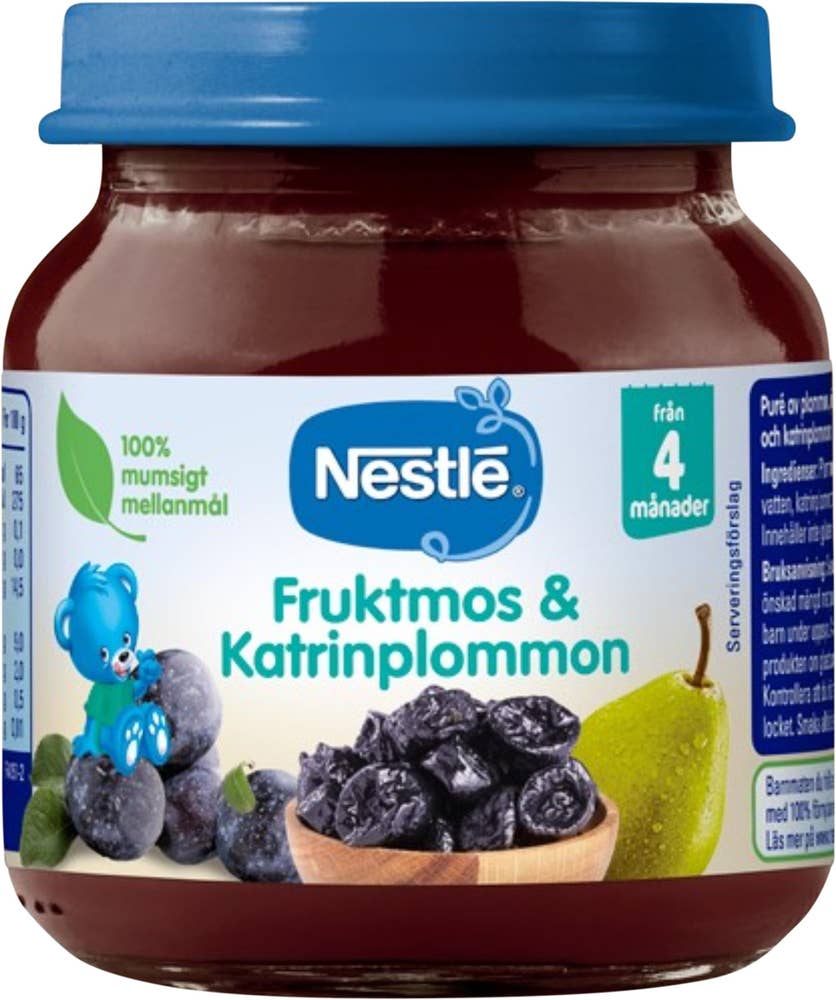 Nestlé Fruktmos & Katrinplommon 4M