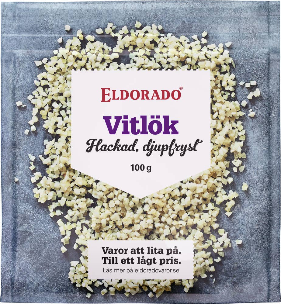 Eldorado Vitlök Hackad Fryst